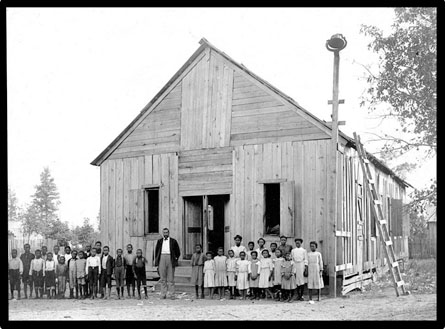 African American school house