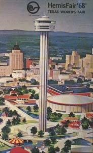 Postcard from the HemisFair 1968