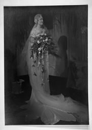 Abilene Library Photograph collection, wedding portrait