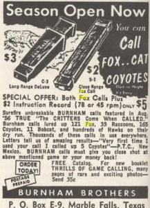 ad for fox call