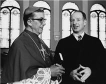 Rabbi Robert Schur and Bishop Cassata