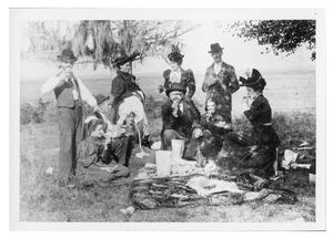 Group of people at a picnic
