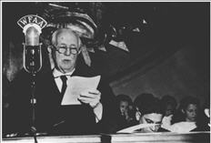 George Bannerman Dealey at 1941 Thanksgiving service